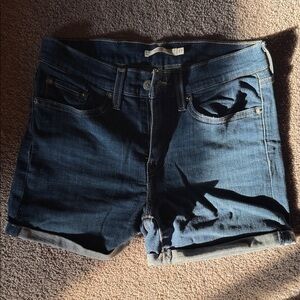 Levi's Classic Blue Jean Shorts